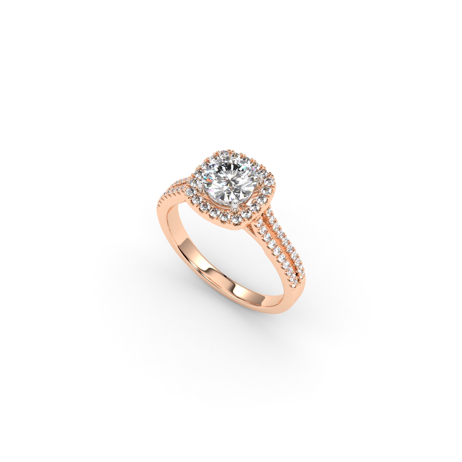 Золота каблучка 3701111091004 з Червоного золота з каменем К.Цирконій за 17 520 грн.